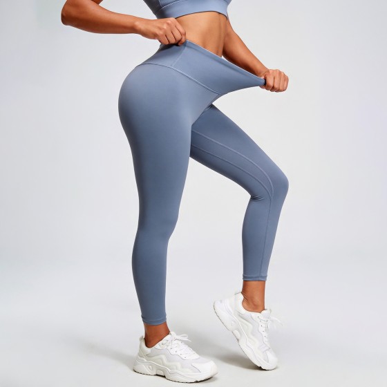 Juyitang Long Seamless Women's Peach Fitness Yoga Pants High Waist Butt Lifting for Running