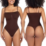 2025 Cross-border Hot Selling Detachable Waist Trainer Bustier Shapewear Bodysuit with Thong and Boy Shorts